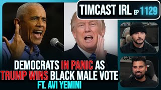 Democrats PANIC Deploy Obama TO STOP Black Men VOTING TRUMP 2024 wAvi Yemini  Timcast IRL [upl. by Daahsar428]