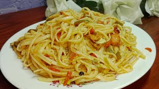 Easy and yummy Hakka noodles recipe  by food point with javeria khan [upl. by Dat]