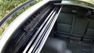 BMW Sunroof Moonroof Panoramic sunroof problems TILT FIX PART II [upl. by Eiramaneet810]