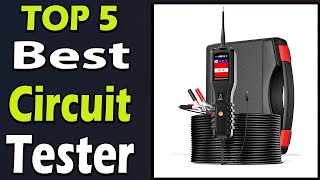 TOP 5 Best Circuit Tester Review 2024 [upl. by Lam]