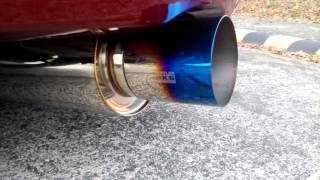 Lancer EX HKS big can muffler [upl. by Navac631]