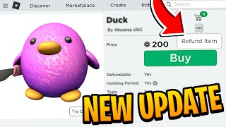 How To Refund Items On ROBLOX In 2024 GET YOUR ROBUX BACK [upl. by Brnaby]