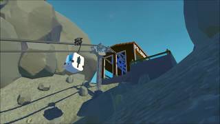 🚡 Kuppelbare Gondelbahn in Scrap Mechanic  4MGD Felsbergjoch 🚡 [upl. by Bach]