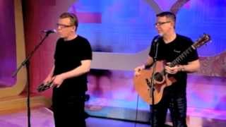 500 miles Im Gonna Be  The Proclaimers on Loose Women 26 Jun 2013 [upl. by Oram755]