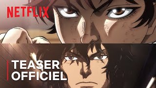 Baki Hanma vs Kengan Ashura  Teaser officiel VF  Netflix France [upl. by Emily]