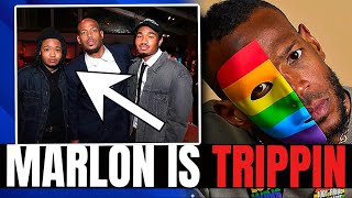 Marlon Wayans is TRENDING For Wearing An LGBTQ MASK [upl. by Kirred]