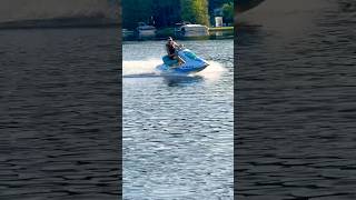 Rippin up an empty lake on the sport cruiserkawasakiscsportcruisersuperchicken 650sx jetski [upl. by Salkcin16]