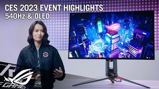 CES 2023 Gaming Monitor Highlights  Worlds Fastest Gaming Monitor amp 1440p Endgame Monitor [upl. by Acimad]