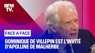 FaceàFace  Dominique de Villepin [upl. by Allard29]