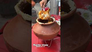 Matka Chicken Biryani at Mughlai Khana chickenbiryani biryani shorts [upl. by Swartz638]