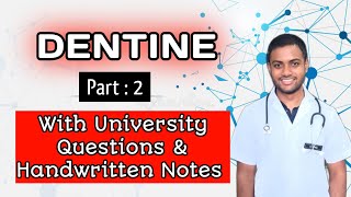 Dentine Part 2  Dentinal Senstivity Hypocalcified Areas In Dentine  Interglobular Dentine [upl. by Woodson827]