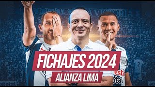 Alianza alista nuevos fichajes Cerna Cabellospurga en matute Ballón no será parte del 2024 [upl. by Waine603]