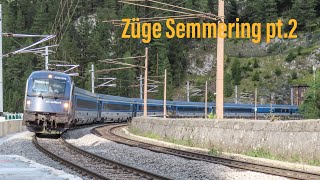 Züge Semmering Part 2 [upl. by Ahsinned]