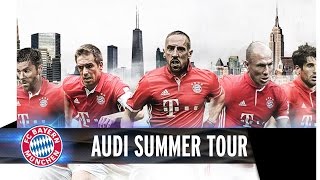 FC Bayern Audi Summer Tour USA 2016  Trailer [upl. by Novyat]