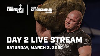 Day 2  2024 Arnold Strongman Classic  Full Live Stream [upl. by Zaller]