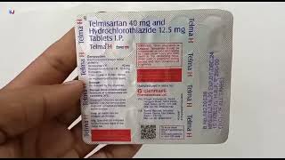 Telma H Tablet  Telmisartan and Hydrochlorothiazide Tablets Ip uses  Telma H 40 mg Tablet Uses [upl. by Nnaitsirhc]