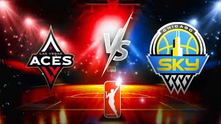 Chicago Sky vs Las Vegas Aces Live Call [upl. by Angell]