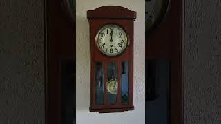 Antique Lenzkirch Westminster chime wall clock [upl. by Hilliary]