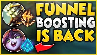 FUNNEL BOOSTING IS BACK 2v8 WIN EVERY GAME  League of Legends [upl. by Ilaire300]