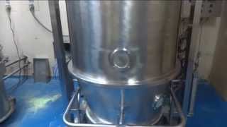 FLUID BED DRYER VIDEO 5  500 kg [upl. by Telrahc541]