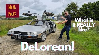 Great Scott DeLorean test What are they actually like to drive [upl. by Naahsar]