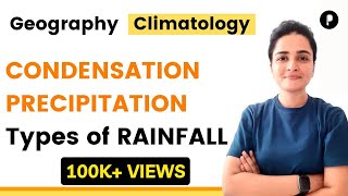 Condensation Precipitation amp Types of Rainfall  Climatology  Geography by Maam Richa [upl. by Harobed]