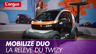 Mobilize Duo 2023 Le nouveau quadricycle électrique de Renault [upl. by Eelanej670]