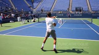 Richard Gasquet  Feliciano Lopez US Open 2014 2  2 [upl. by Thera]