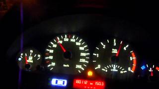 BMW 320d E46 Stock 136hp Acceleration [upl. by Wiltz242]