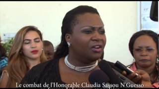 Le combat de lHonorable Claudia Sassou NGuesso en faveur de la veuve congolaise [upl. by Sherilyn]