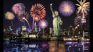 Live NYC New Years Eve Fireworks 2024  New York Fireworks New Years Eve 2024 [upl. by Barling]