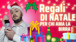 Regali di NATALE per appassionati di BIRRA [upl. by Ahsiemat]