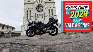 VALE A PENA SUZUKI GSX 750F EM 2024 mototerapia gsxs750 sportbike suzukigsx motovlog [upl. by Lemart]