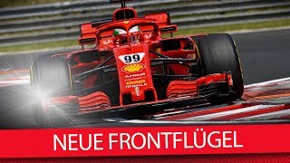 Erster Blick auf die neuen Frontflügel für 2019  Formel 1 VLOG [upl. by Noryk949]