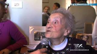 Adrano festeggia i 100 anni di Carmela Carini [upl. by Aratehs]