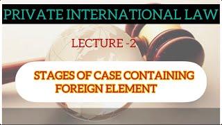 PRIVATE INTERNATIONAL LAWSTAGES OF CASE CONTAINING FOREIGN ELEMENTTOPIC 2MALAYALAM CLASS [upl. by Naoh]