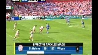 Saints 75  0 Wigan 2005 [upl. by Lydell]