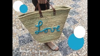 DIY  Customiser son panier en osier [upl. by Borchers]