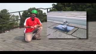 Installation of a Photovoltaic System 2 Installing Roof Rack Feet [upl. by Ajani]