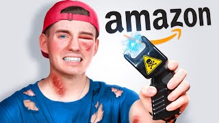 Ich teste GEBANNTE AMAZON Produkte 🚫😂 [upl. by Ecyob608]