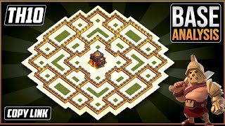 NEW ULTIMATE TH10 HYBRIDTROPHY Base 2023 Town Hall 10 TH10 Trophy Base Design – Clash of Clans [upl. by Okimik]