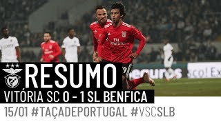 HIGHLIGHTS VITÓRIA SC 01 SL BENFICA [upl. by Coralyn]