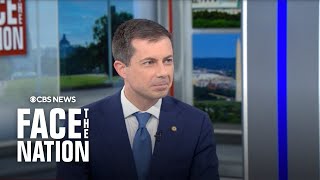 Transportation Secretary Pete Buttigieg on quotFace the Nation with Margaret Brennanquot  full interview [upl. by Karia]