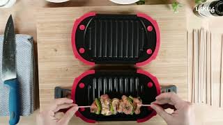 Lekue Microwave Grill Pork Skewers [upl. by Namharludba]