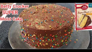 Betty Crocker Super Moist Yellow Cake Mix  Betty Crocker Super Moist Cake  Betty Crocker Cake Mix [upl. by Donoghue]