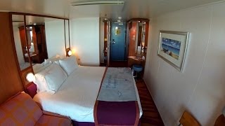 Norwegian Pearl Balcony Room Tour HD [upl. by Enilrae]