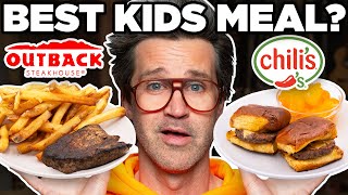 Whats The Best Kids Meal Taste Test [upl. by Eelarol]