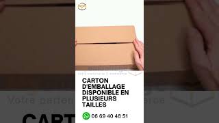 Carton demballage disponible [upl. by Jedidiah]