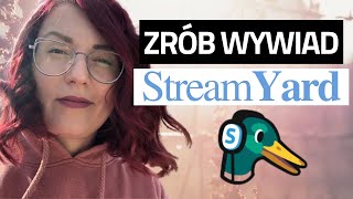 Jak zrobić wywiad na YouTube Jak zrobić live z gościem w Streamyard [upl. by Hadlee412]