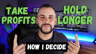 Take Profits or Hold Longer  How I Decide When Trading Options [upl. by Siroled]